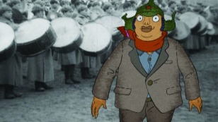 Кадр из фильма «Необычайные похождения Диего Диеговича в стране большевиков»