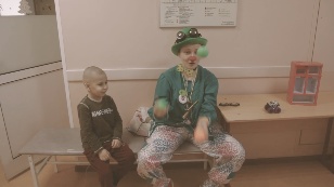 Кадр из фильма «Больничный клоун»