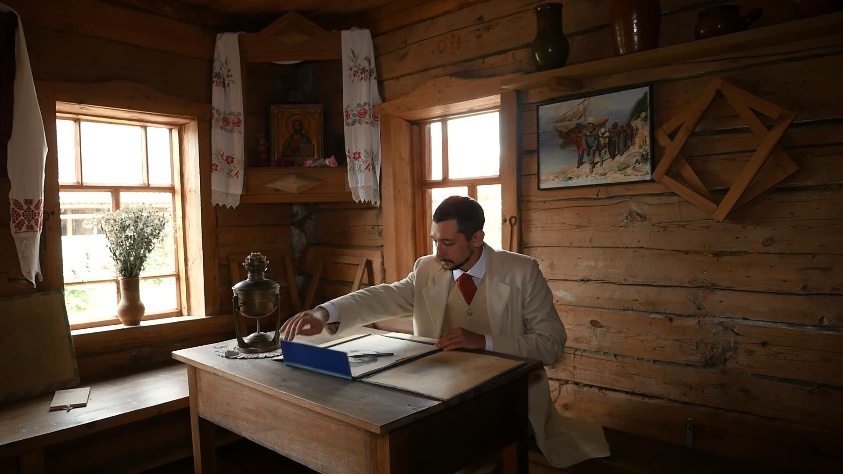 Кадр из фильма «Ilya Repin in Samarskaya Luka»