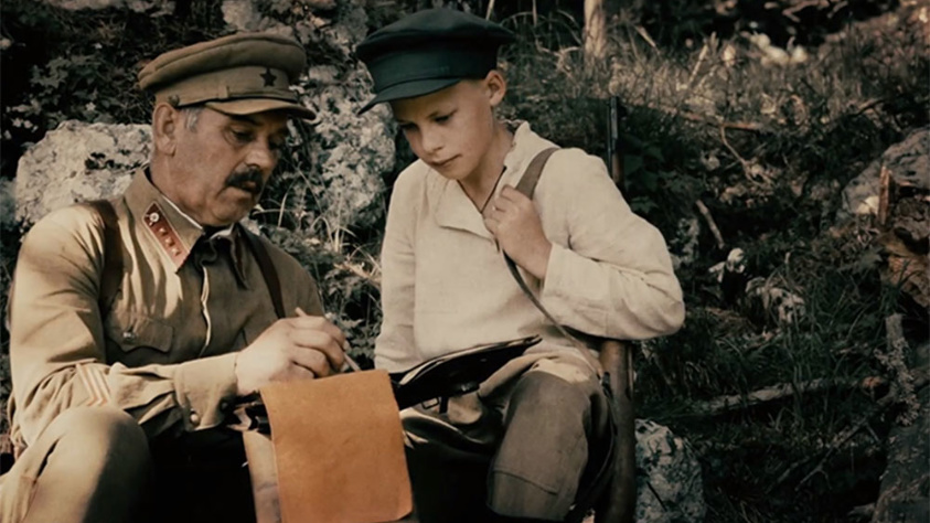 Кадр из фильма «Crimean partisan Vitya Korobkov»