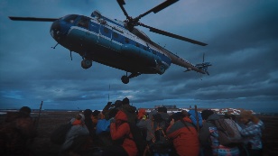Кадр из фильма «Arctic floating university»