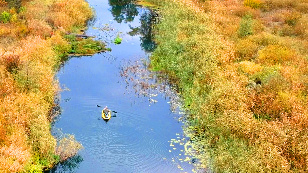 On the river alone