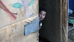 Fleeing the war