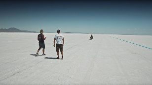 Bonny: Russian record on the salt flats
