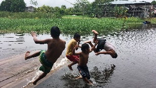 The river of the Kukamas