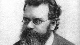 Ludwig Boltzmann. Esteemed professor, deeply adored Louis!