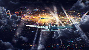 Berlin 1941. The strongest flew