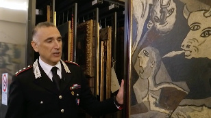 Cultural police. Art hunters