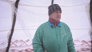 Artist Semyon Bukharin