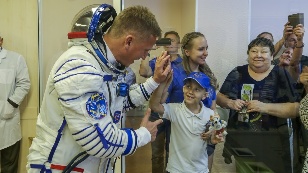 My dad is a cosmonaut