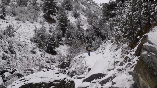 Magomed goes to the mountain