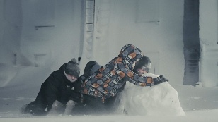 The boys were building a rocket